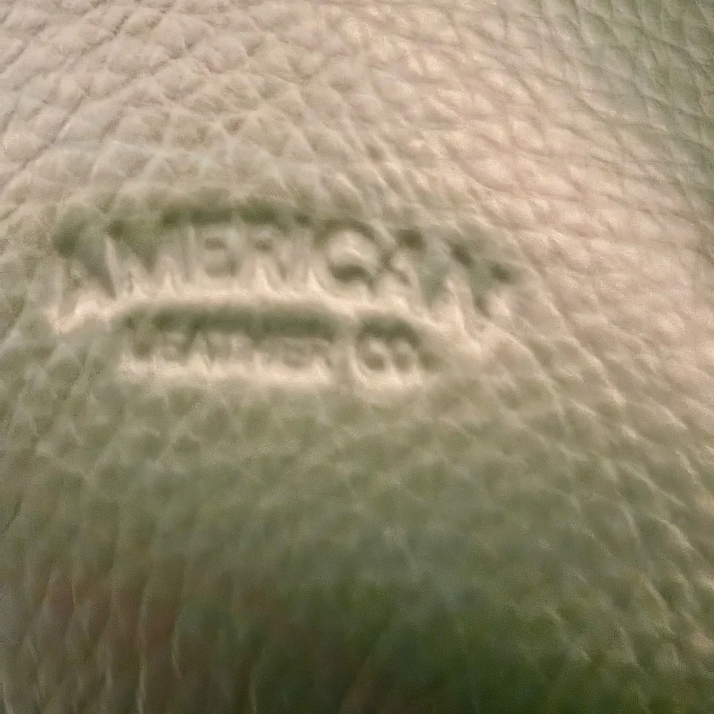 American Leather Co Grace Oversized Clutch NWT - Picture 9 of 14